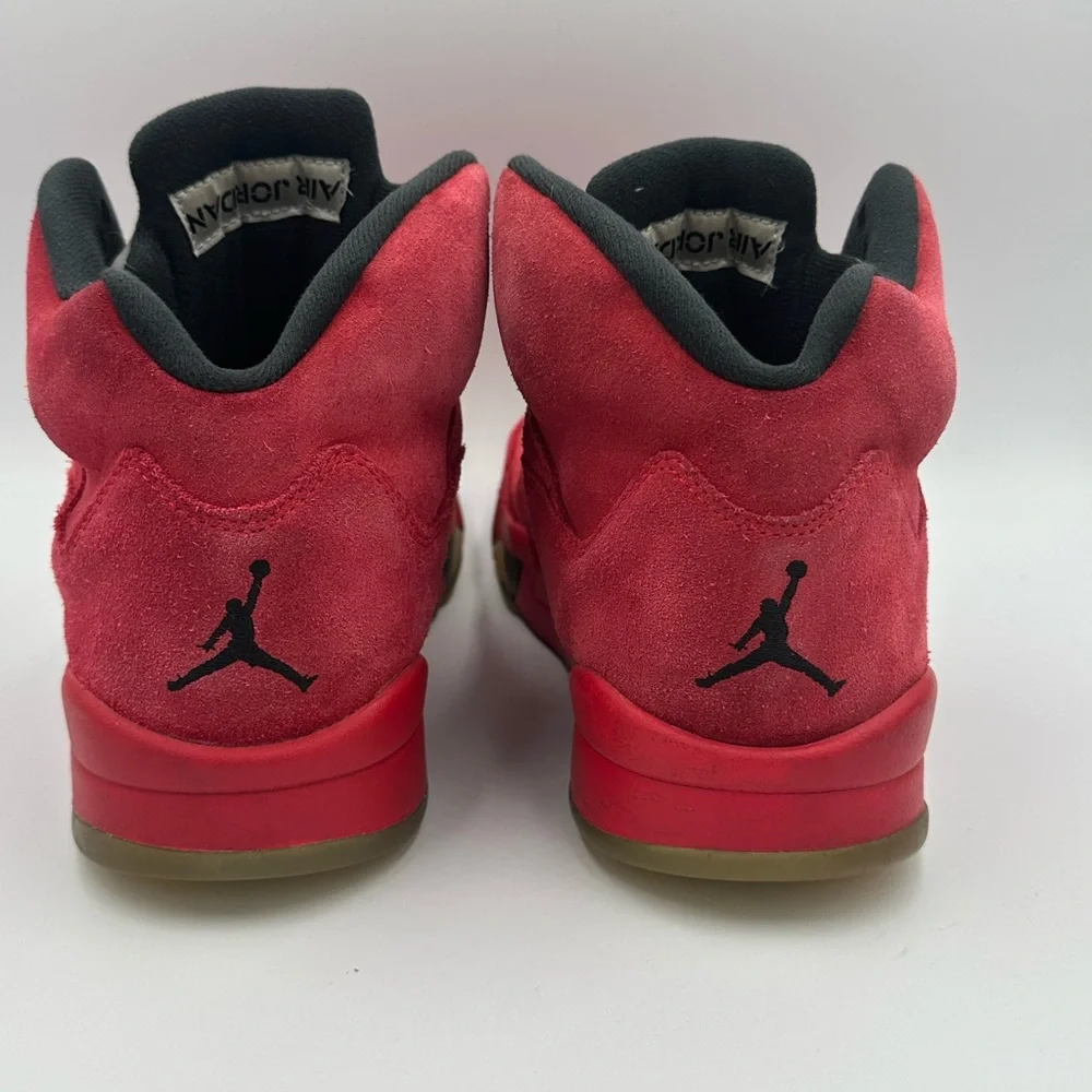 Jordan 5‎ Retro Red Suede Size 11 Men | 2017 OG Box | No Lace Locks